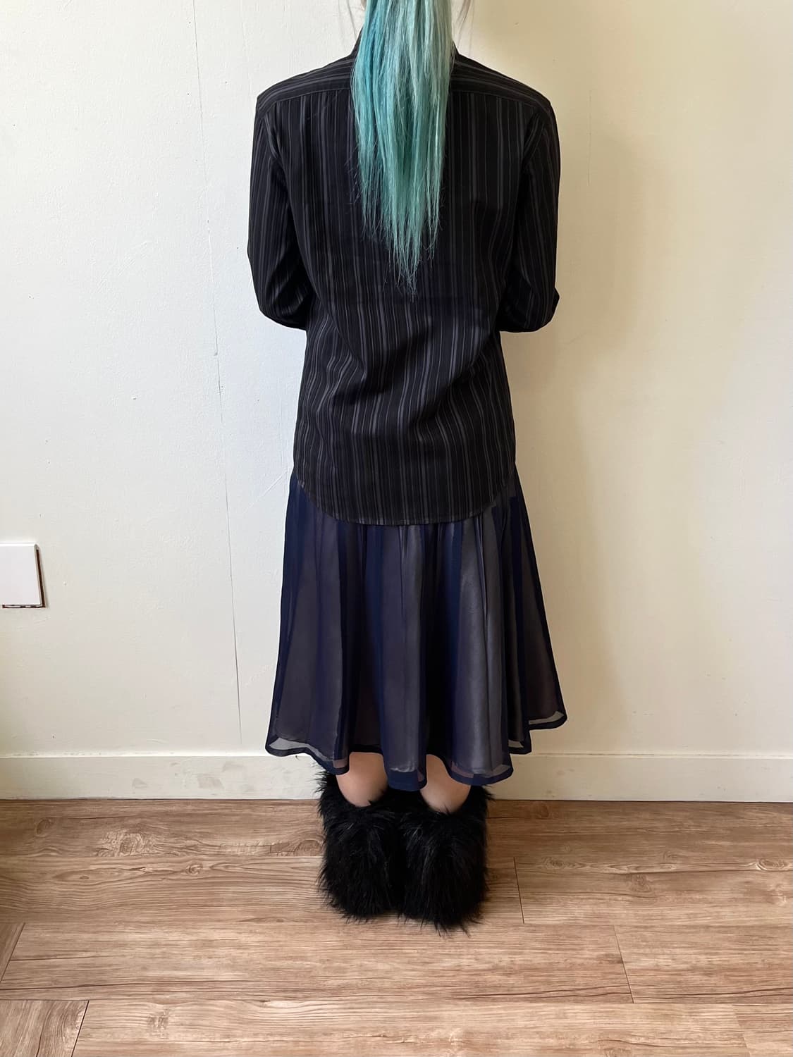 캐서린 햄넷 아카이브 블랙 셔츠 상품이미지9