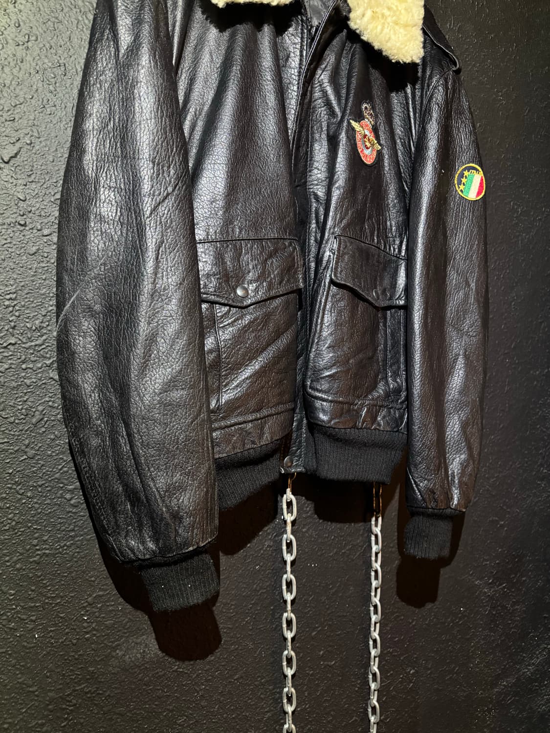 Aeropell – RAF Type Shearling Collar Lea 상품이미지4