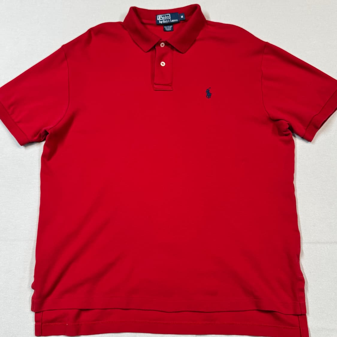 M) 폴로 랄프로렌 클래식 레드 반팔 카라티 PK 상품이미지2