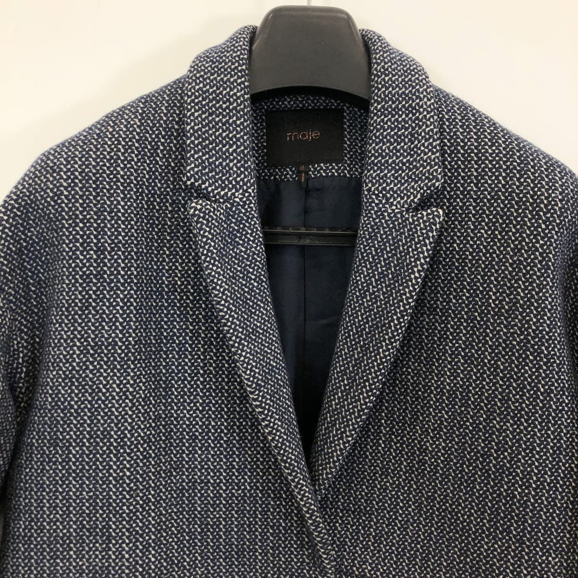 maje 마쥬 (국내판) 양가죽배색 트위드 울자켓 79-86-160 상품이미지3