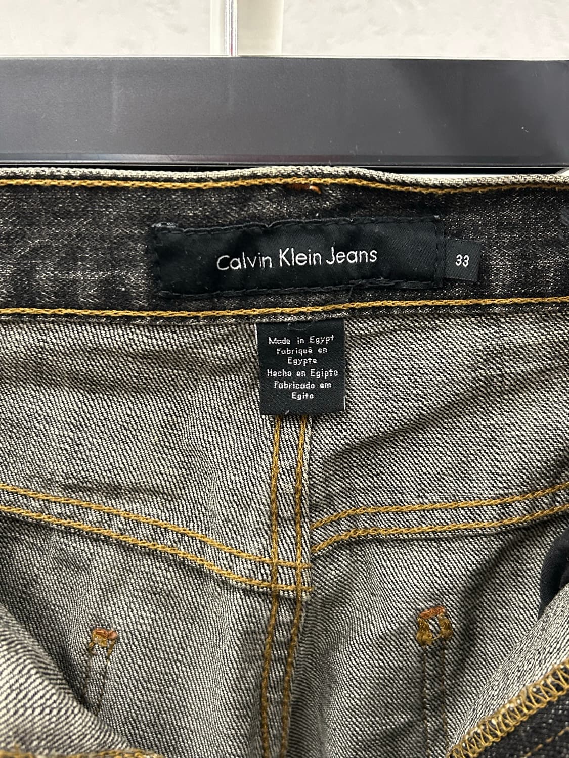 캘빈클라인 진 블랙 데님 청바지 상품이미지7