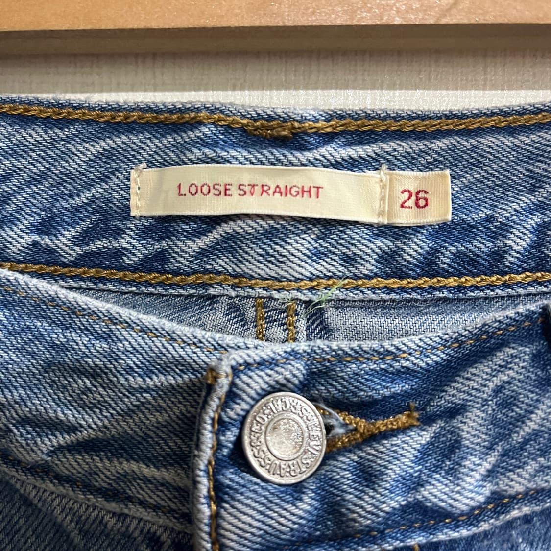 (26) 리바이스 프리미엄 루즈스트레이트 데님 청바지 상품이미지5