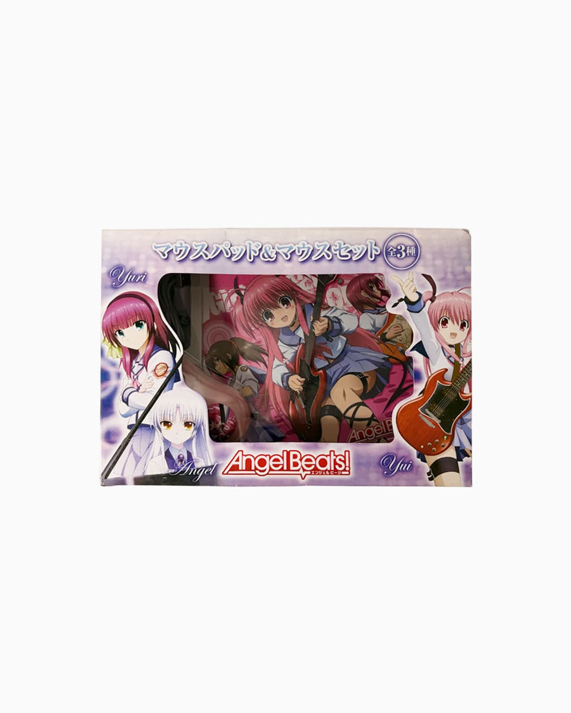 Angel Beats! 유이 마우스 패드&마우스 세트 상품이미지1