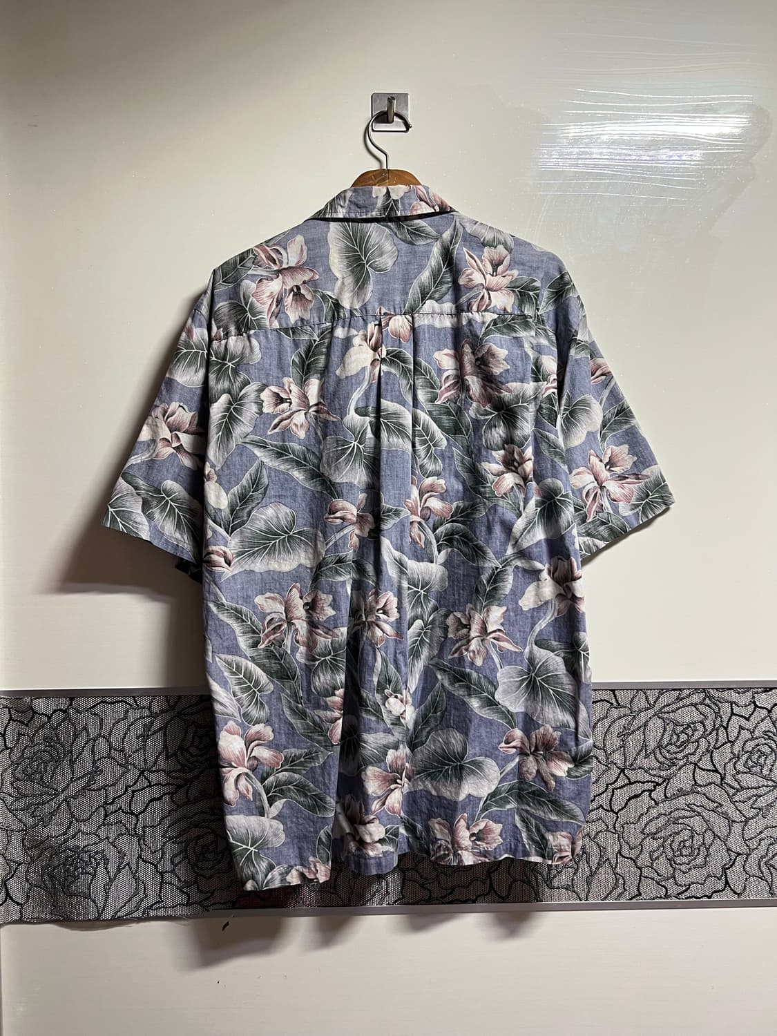 Cooke street 리프패턴 하와이안 셔츠 상품이미지3