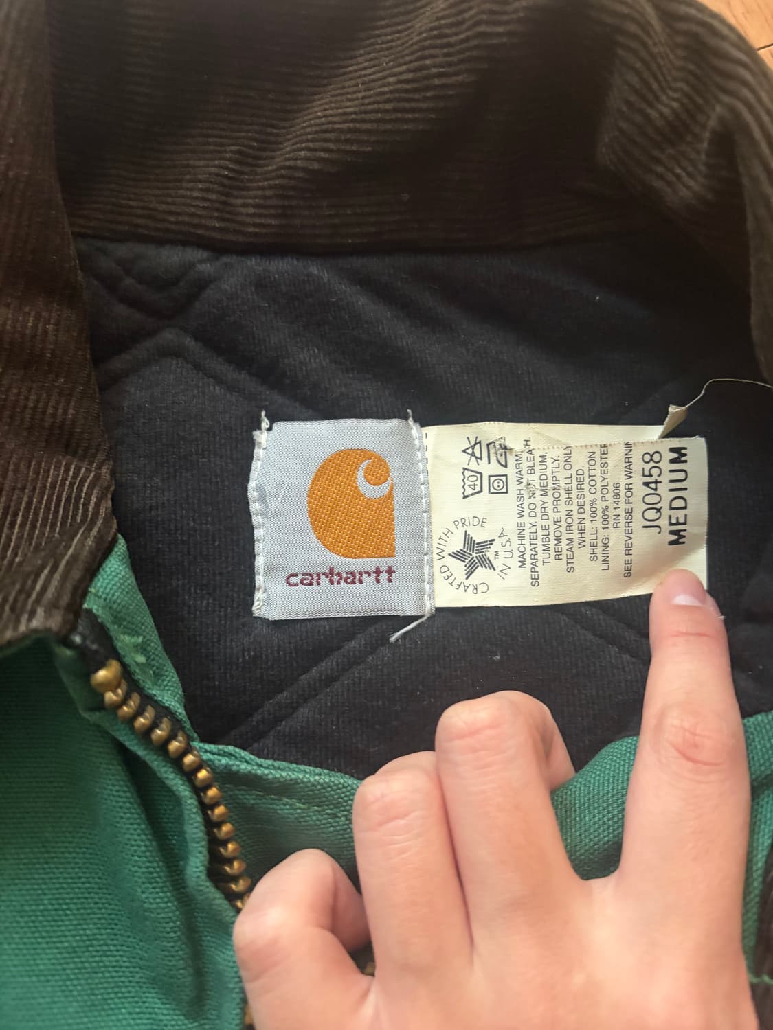 [M] 90s 칼하트 아즈텍 산타페 자켓 상품이미지4