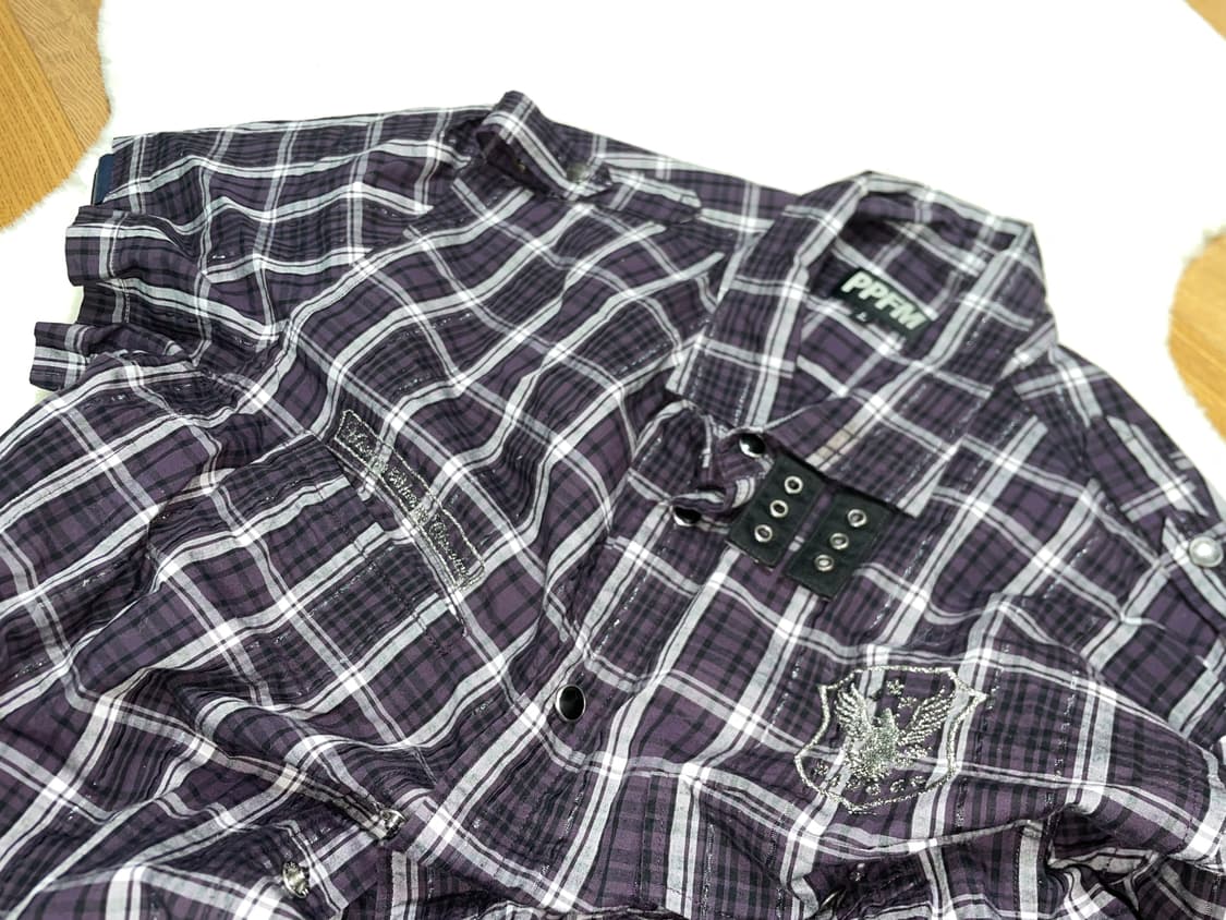 PPFM vintage check shirts 상품이미지7