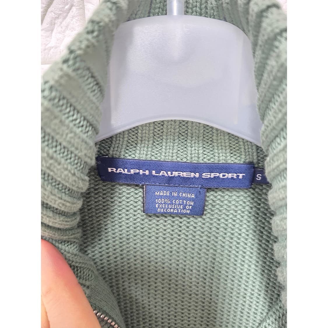 택포) 폴로랄프로렌  니트 집업 S 상품이미지2