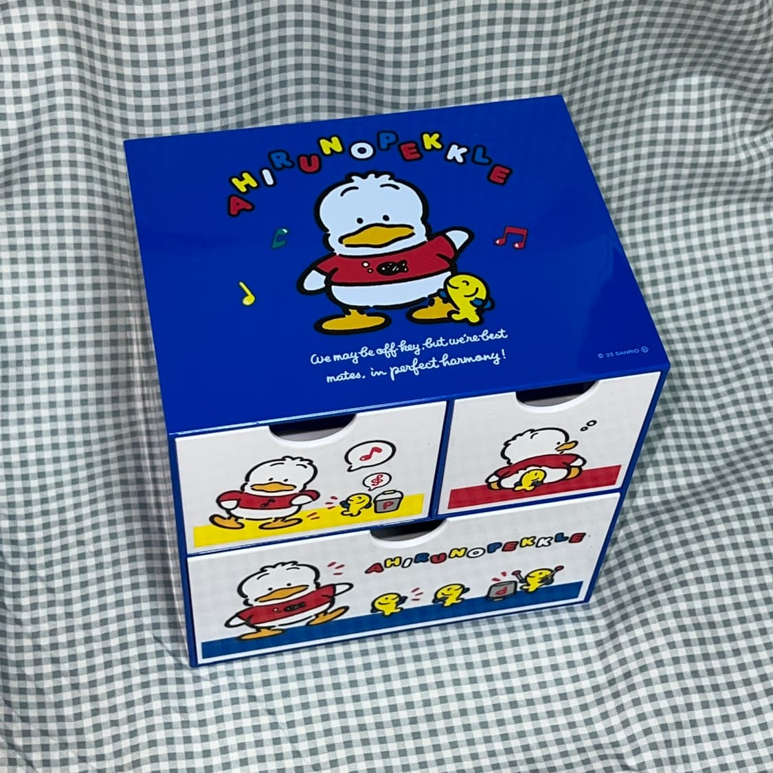 산리오 정품 페클 체스트 3칸 서랍함 상품이미지2