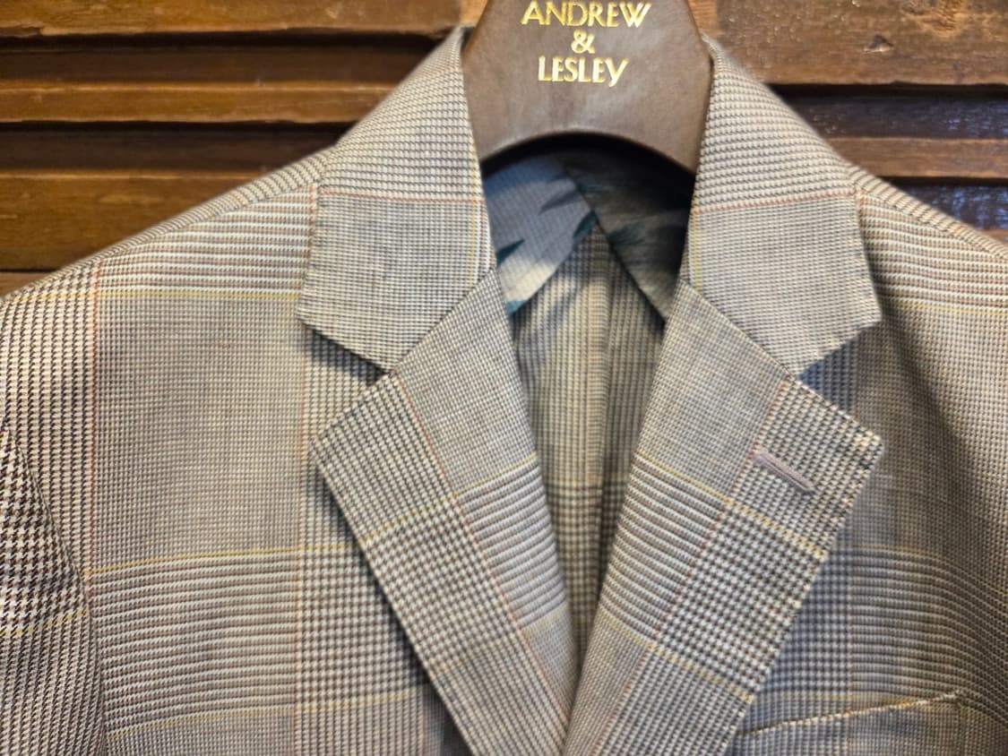 블랙브라운 린넨자켓 상품이미지8