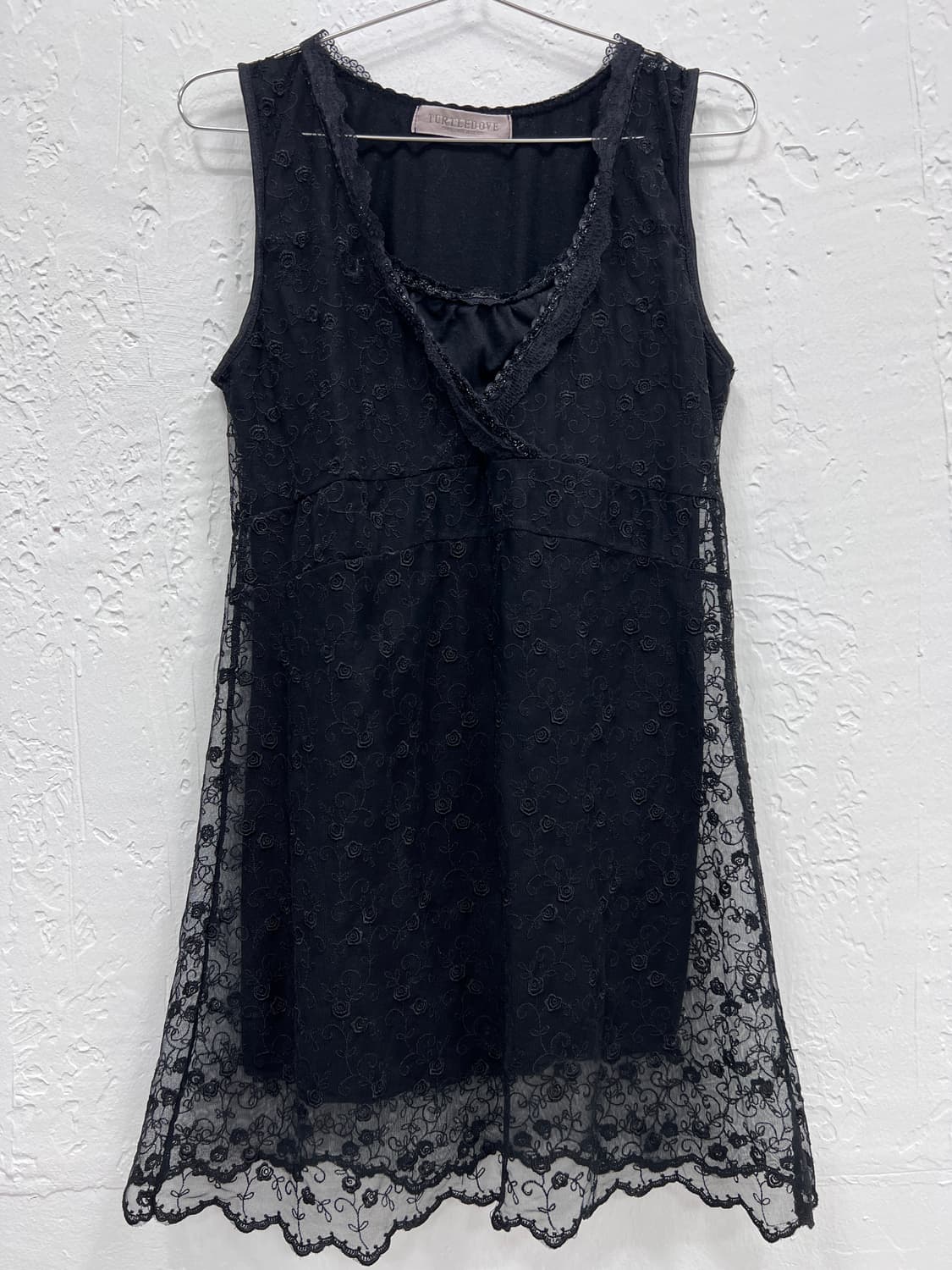 oriental black lace dress 상품이미지3