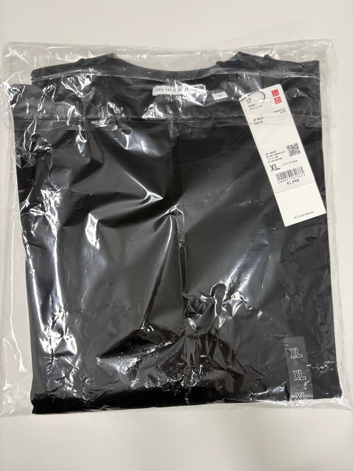 유니클로X세실리에반센 그래픽T B XL 해 상품이미지2