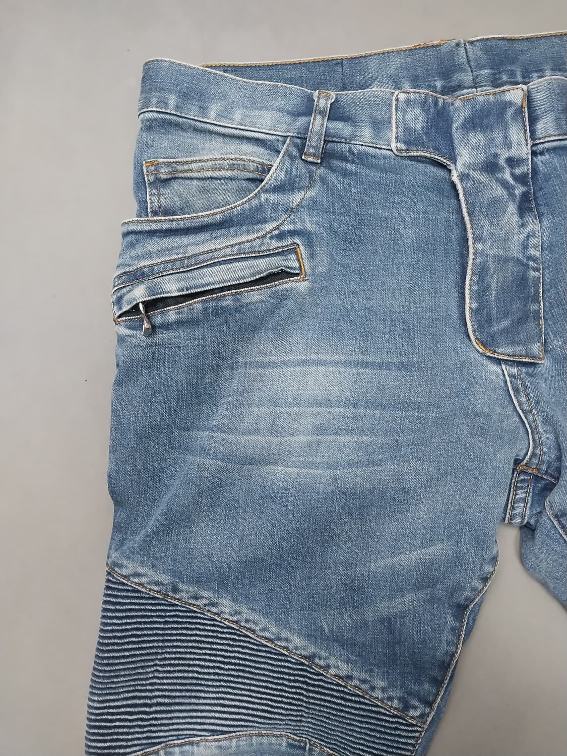 [36] 정품 발망 빈티지워싱 바이커 스키니진 청바지 상품이미지2