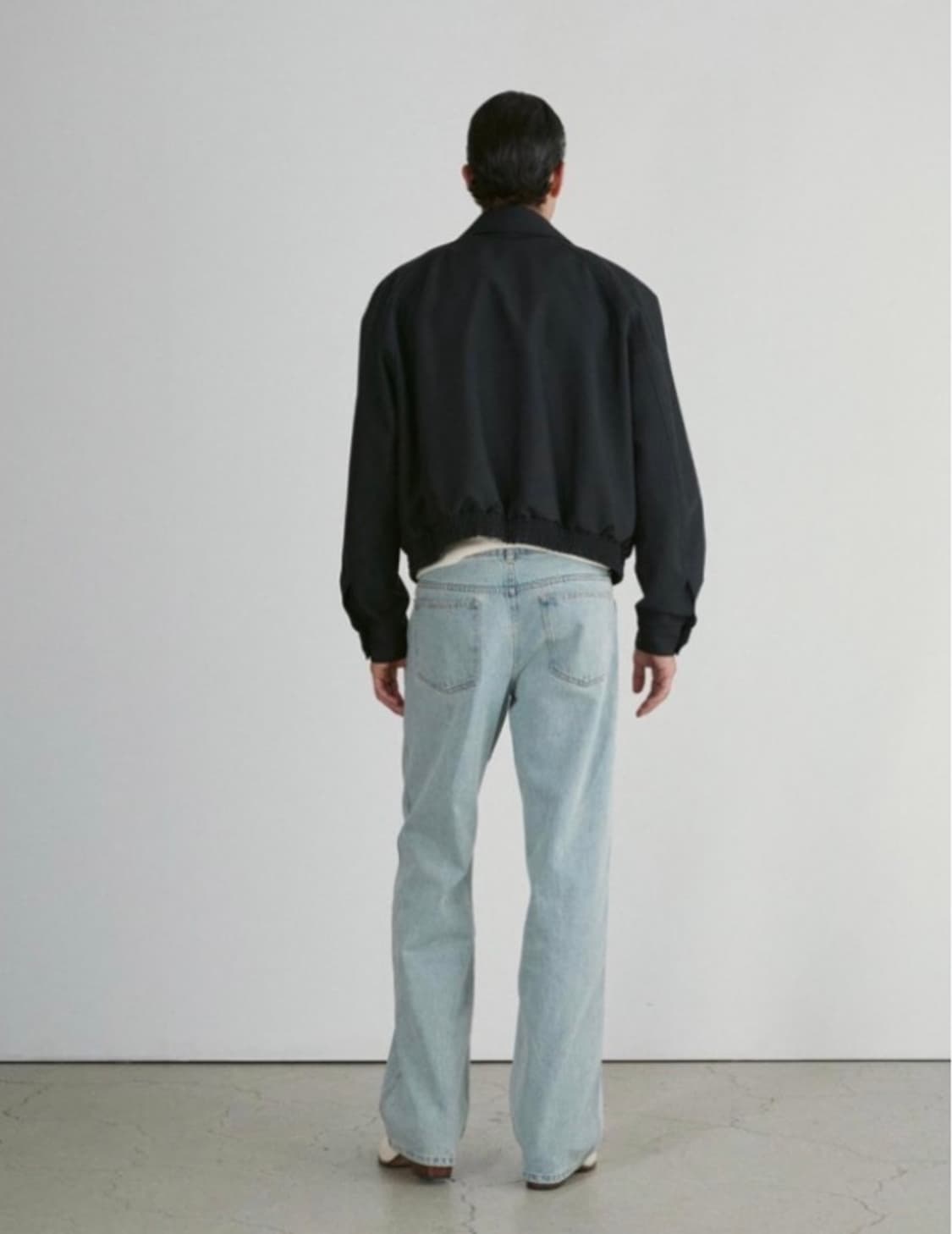 (거의새상품) RECTO 80s 포트 볼링 점퍼 블랙 L사이즈 상품이미지4