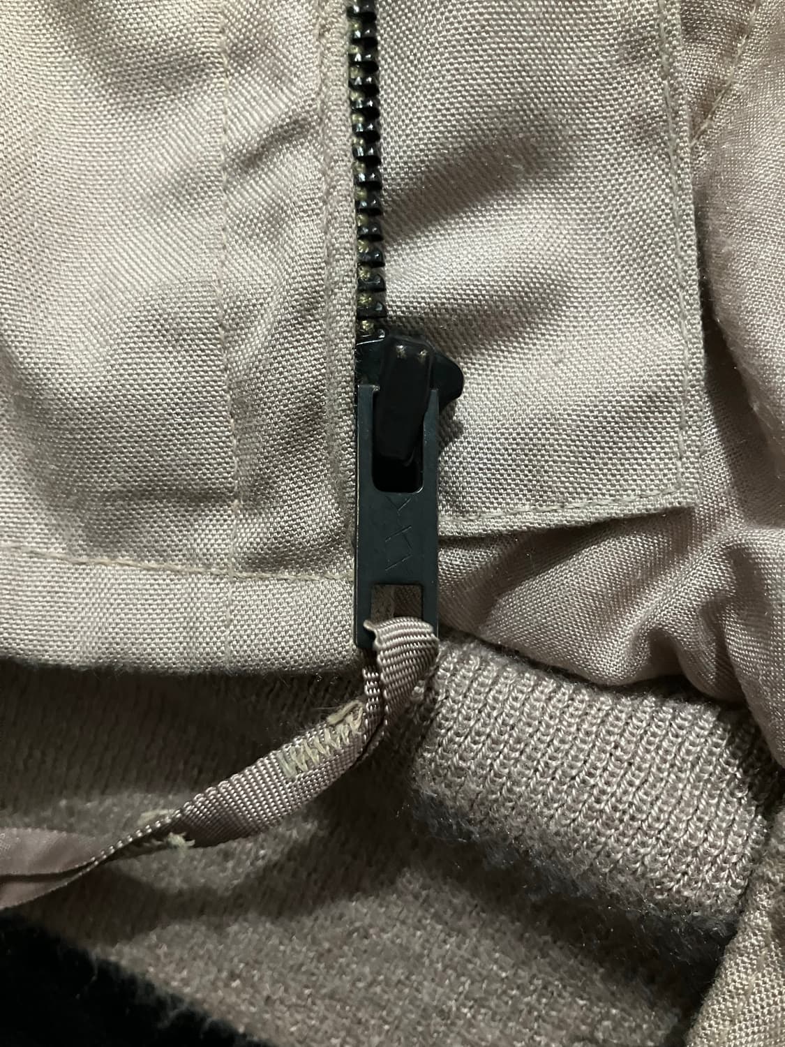 🇺🇸 90s USA ARMY 미군 CVC 탱커 자켓 베이지 탄 상품이미지8