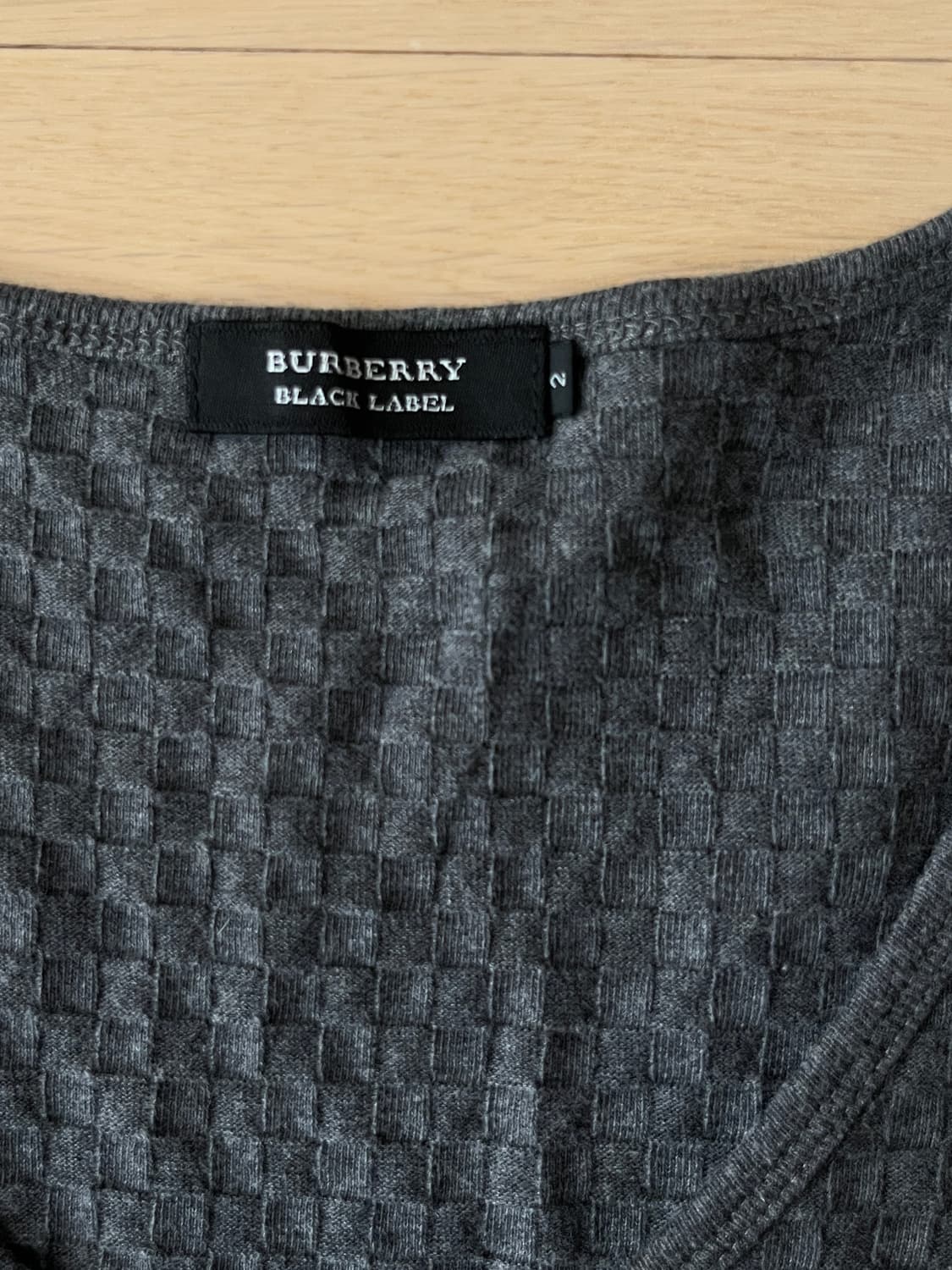 Burberry 버버리 블랙 로고 롱슬리브 상품이미지7