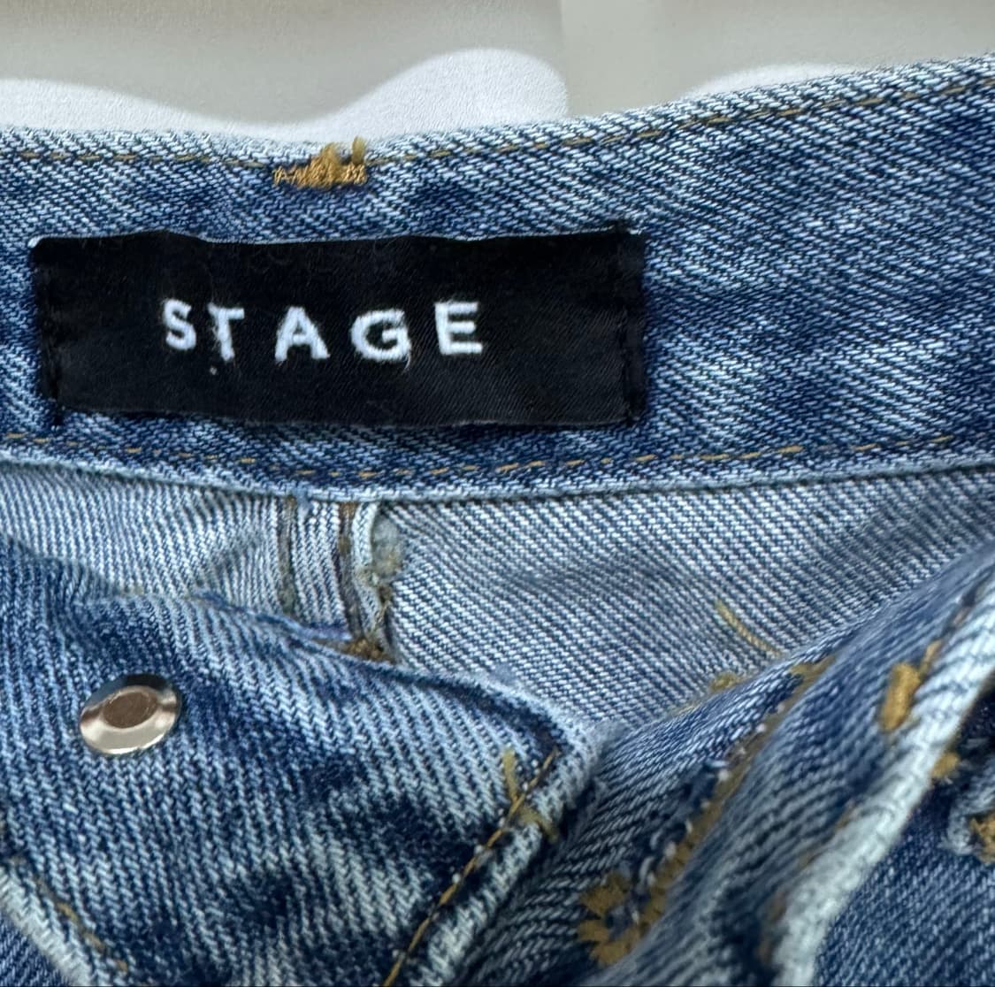 stage 데님 숏 팬츠 M  상품이미지8