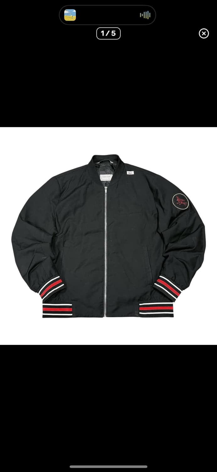  ZARA 자라 자수 블루종 자켓 상품이미지1