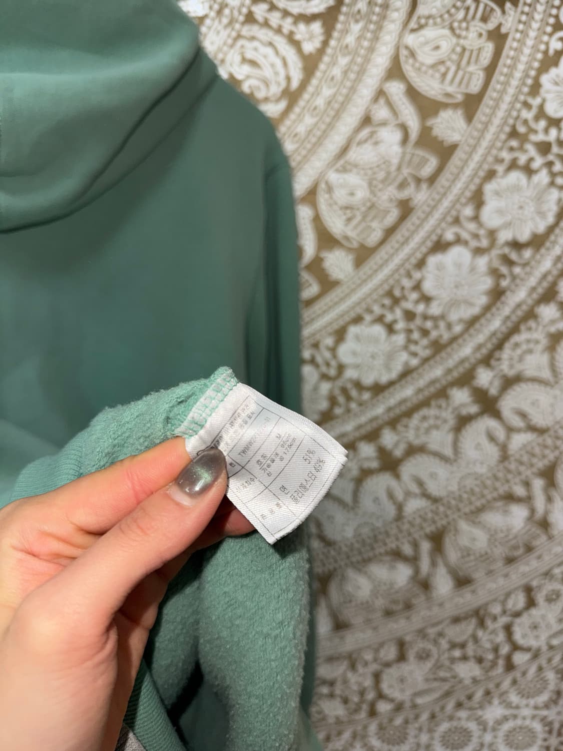 티니위니 기모 민트 후드티  상품이미지7