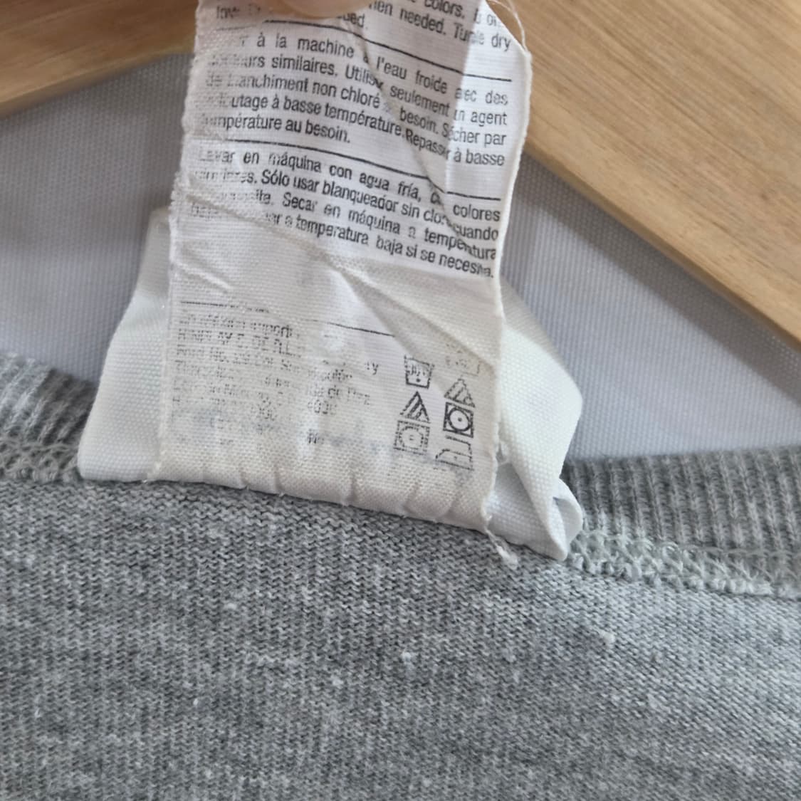 챔피온 스펠로고 자수 롱슬리브 L  상품이미지4