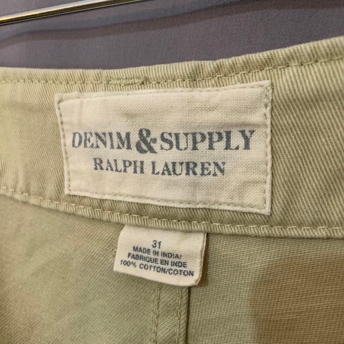 31인치 폴로 데님앤서플라이 밀리터리 퍼티그 팬츠 반바지 상품이미지5