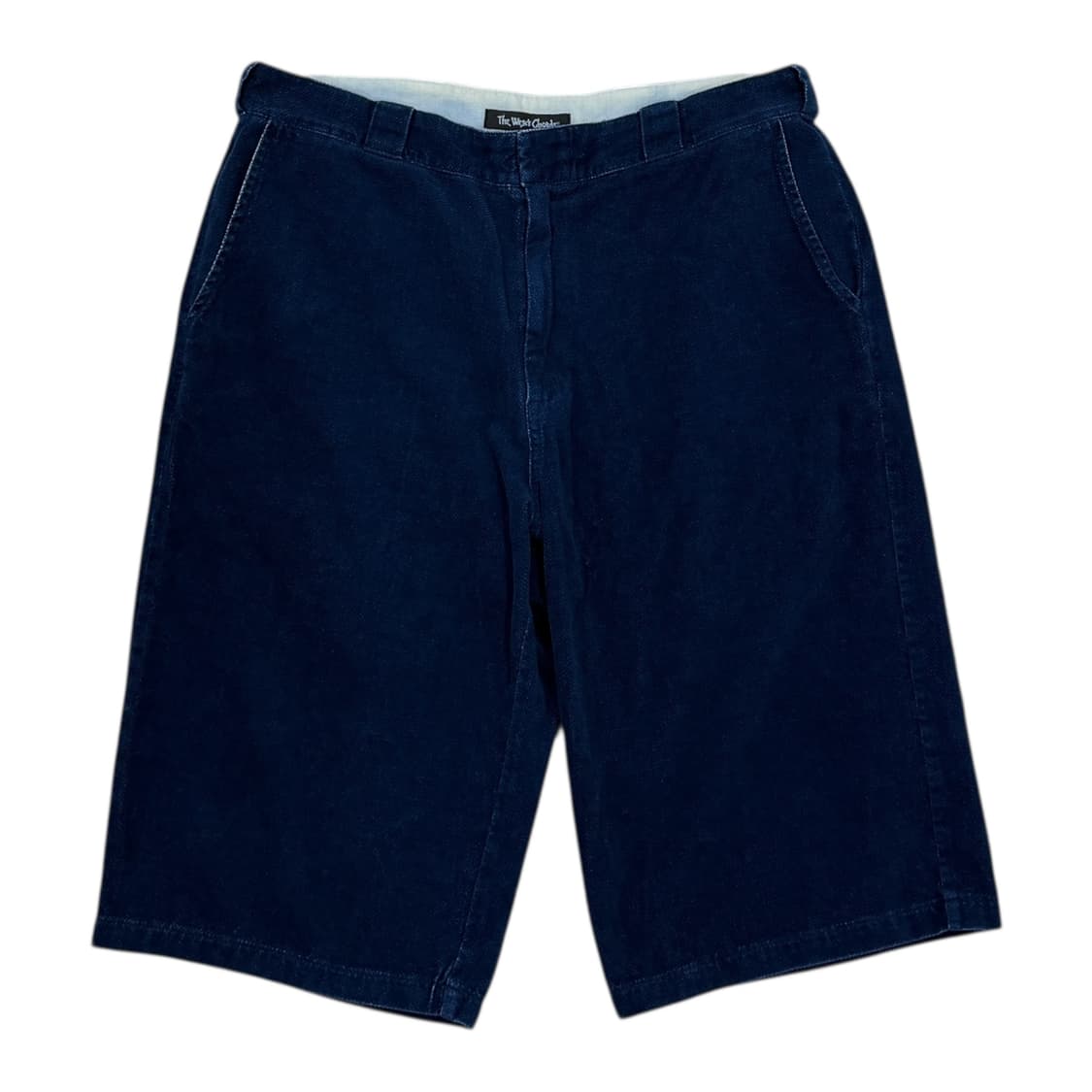 더뤡코즈 인디고 코듀로이 쇼츠 반바지 네이비 2 상품이미지1
