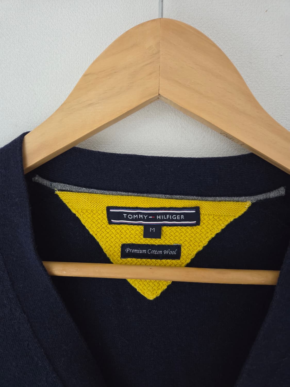 타미힐피거 프리미엄 울 네이비 가디건(100사이즈) 상품이미지5