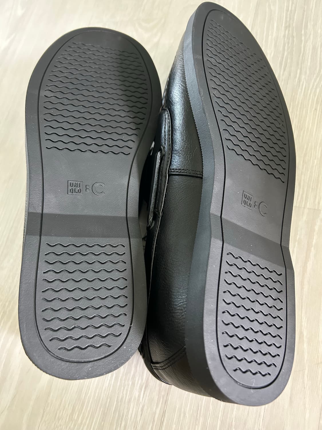 유니클로 덱 슈즈 블랙 260 상품이미지4