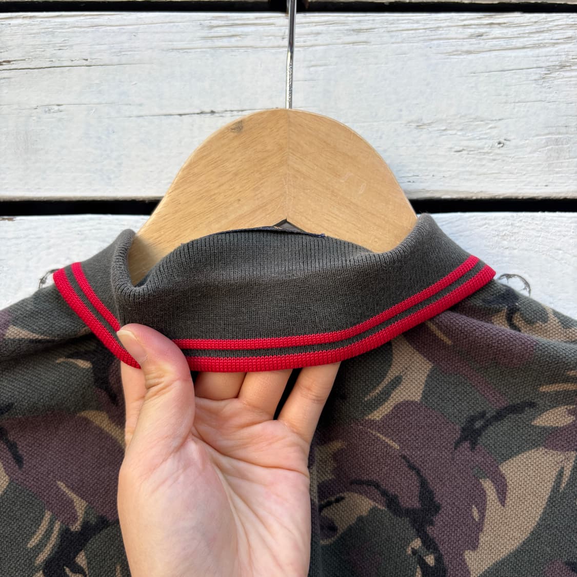 Fred Perry 프레드페리 카모 반팔 카라티 상품이미지6