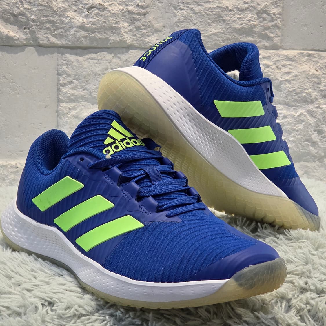 3q-4:아디다스 인도어코트 바운스 트레이너 블루 (230mm)-거의새거 상품이미지4