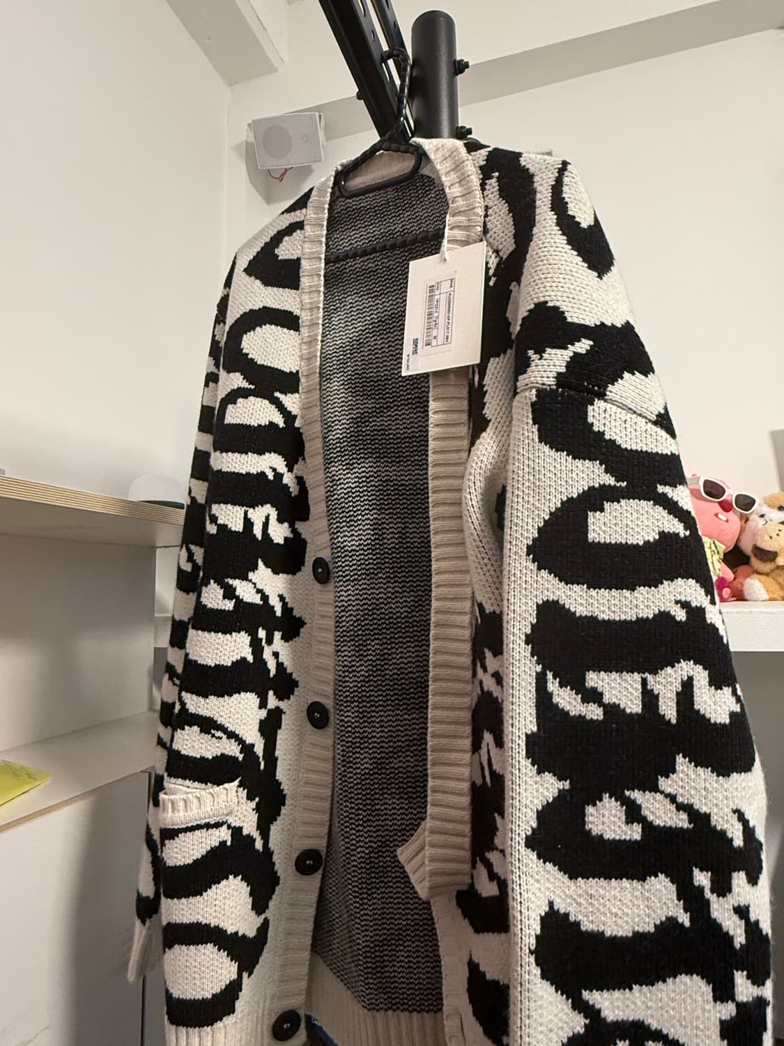 Kusikohc 그래픽 자카드 울 가디건 (M size) 상품이미지2