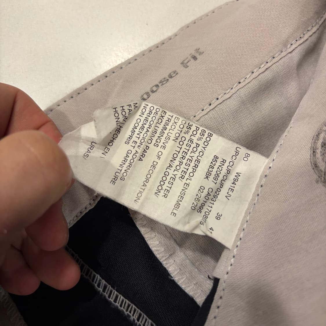 [34x32] 디키즈 더블니 블랙 워크 팬츠 바지 C699 상품이미지4