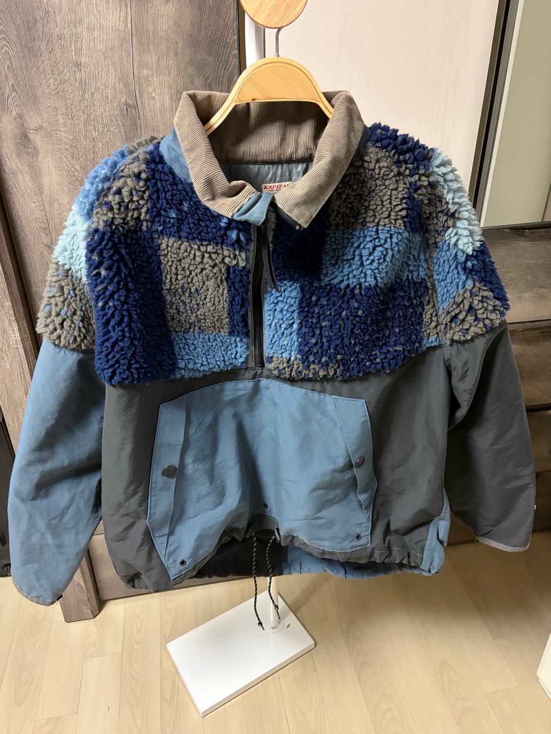 캐피탈 60/40 투톤 플리스 아노락 상품이미지1