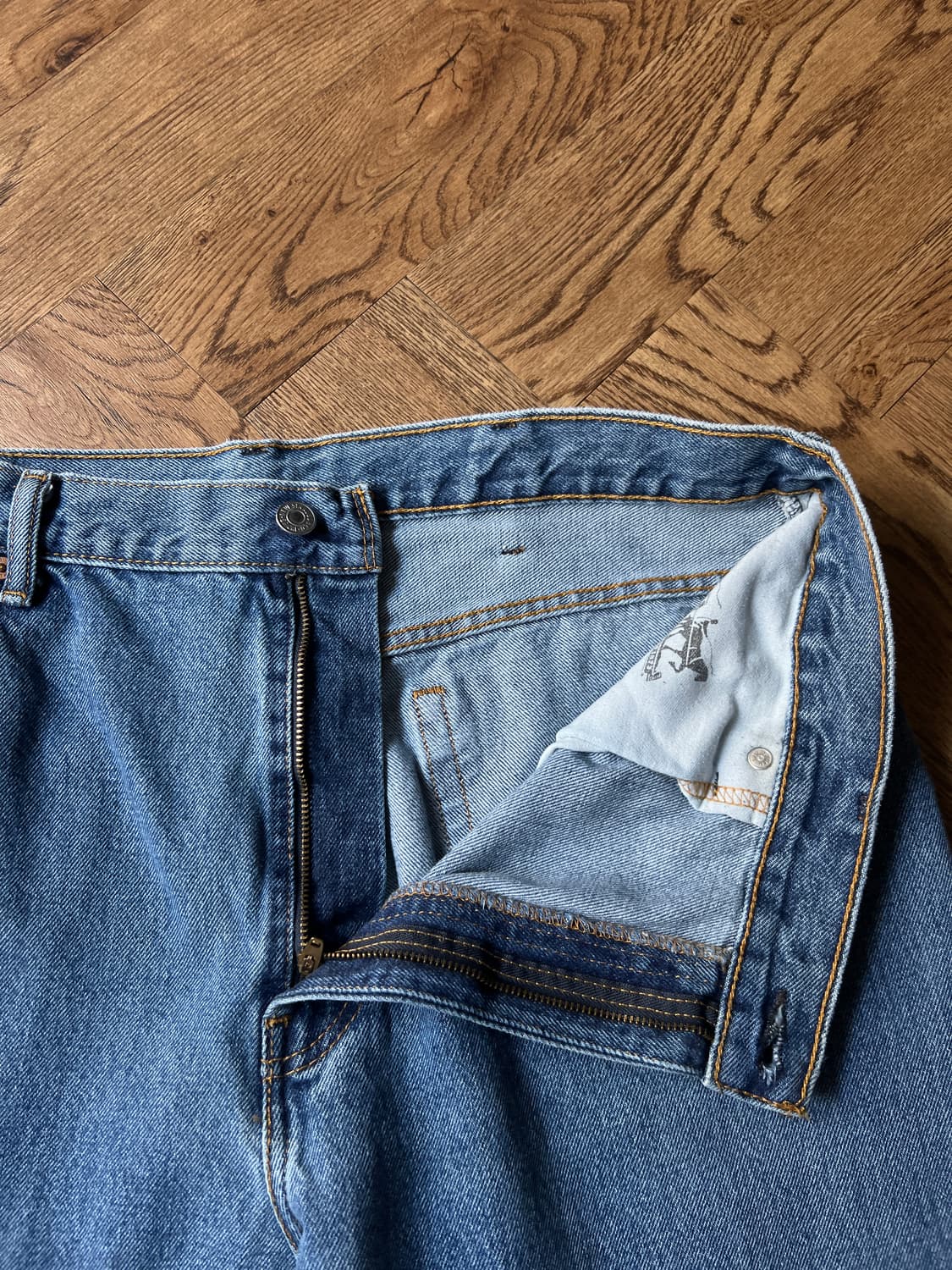 [38]리바이스 517 미디엄블루 플레어진 F15 상품이미지2