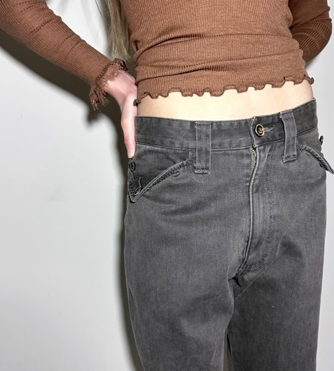 Fumika Uchida Katsuragi Straight Pants 상품이미지2