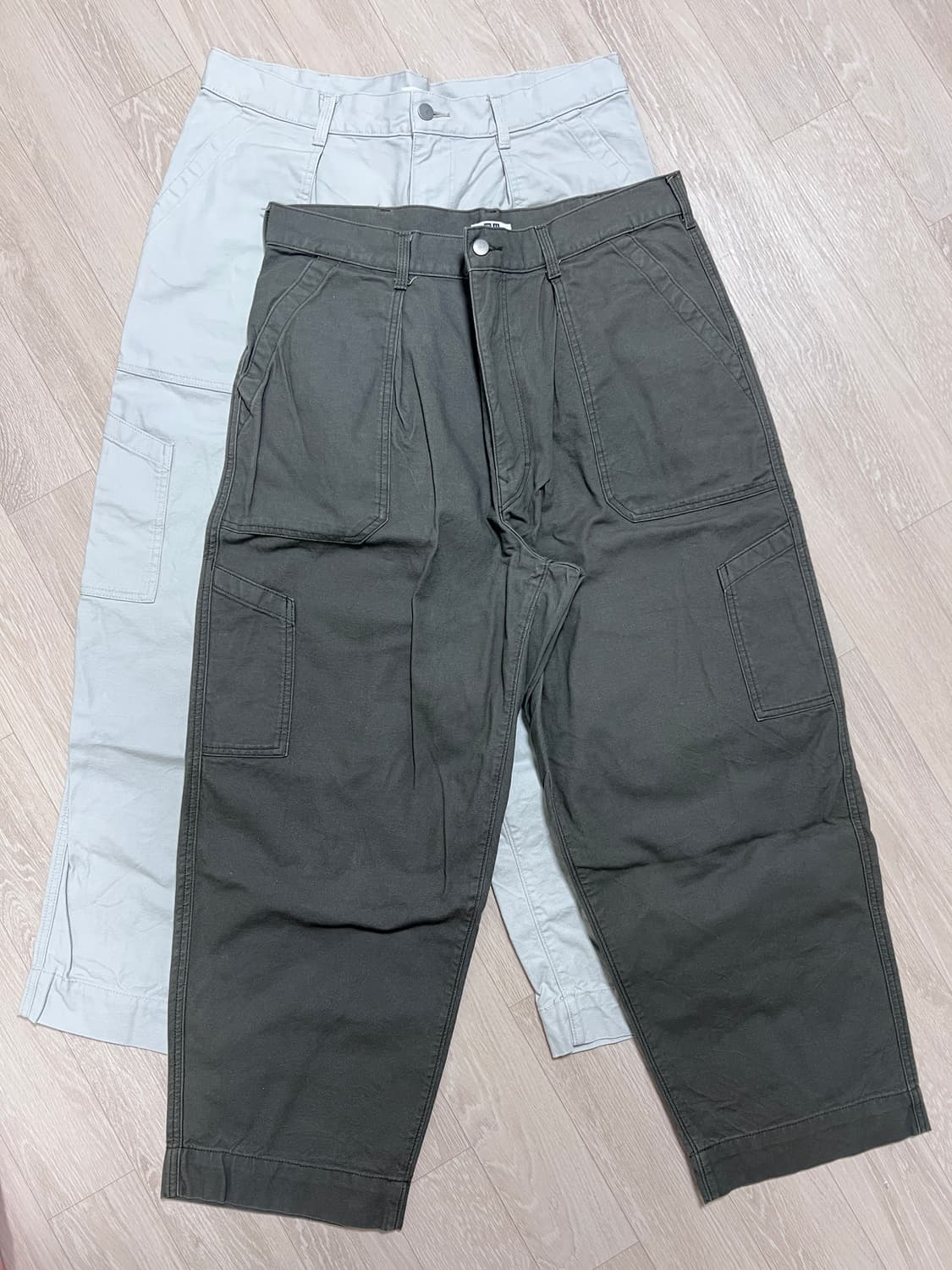 유니클로 U 와이드 핏 베이커 팬츠 상품이미지1