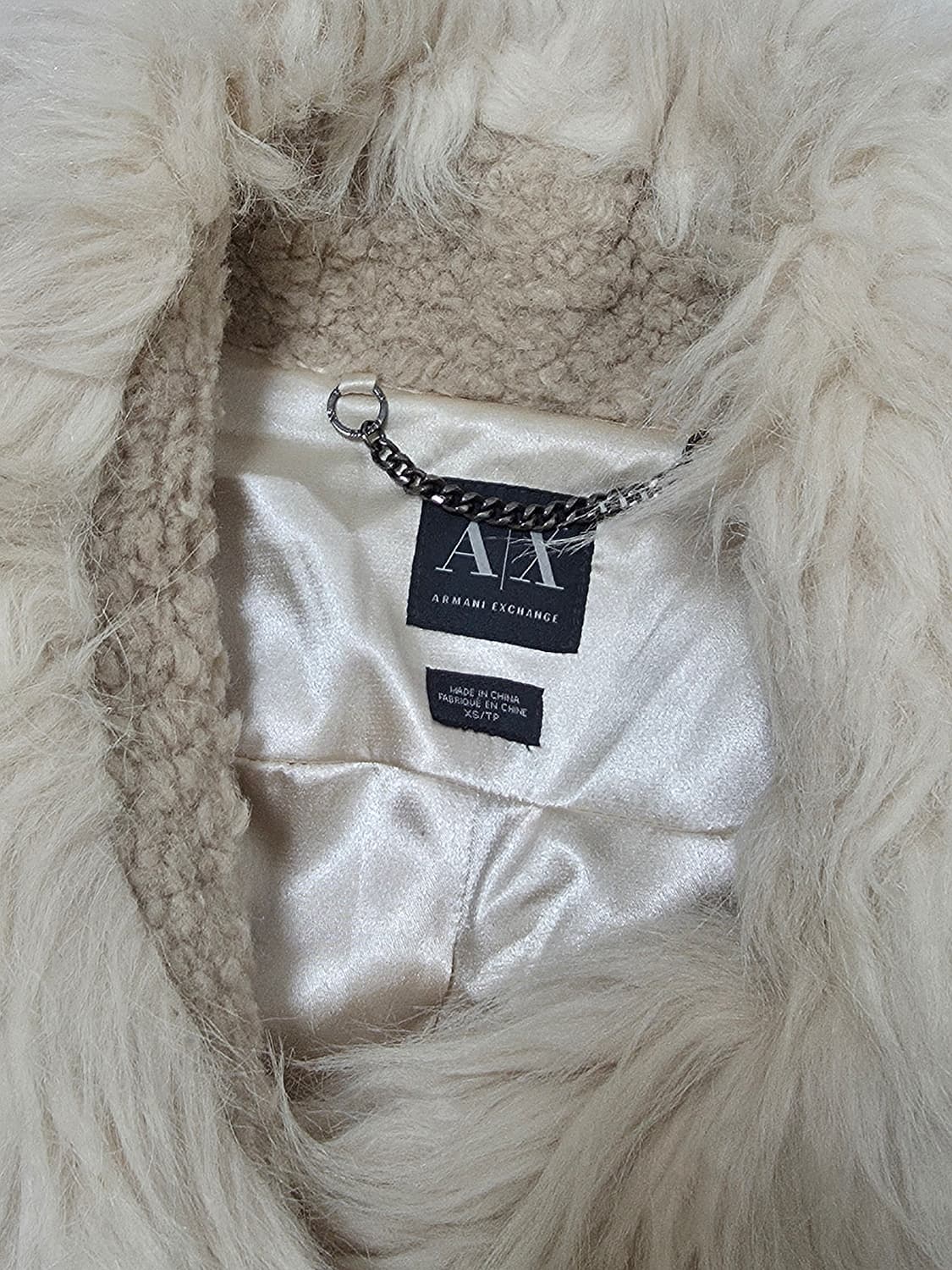 AX 아르마니 익스체인지 퍼 자켓 빈티지 상품이미지2