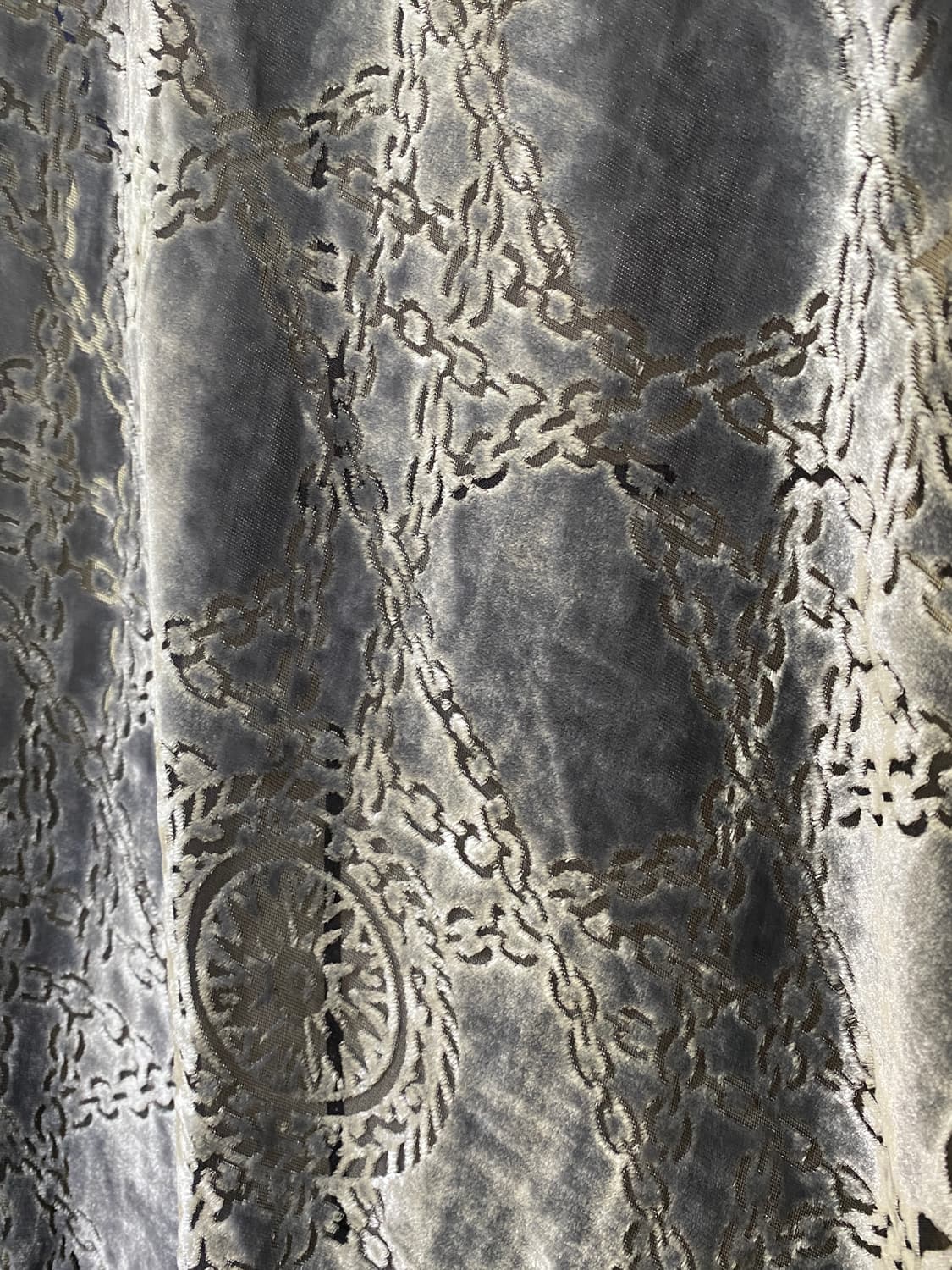 ROBERTA DI CAMERINO 빈티지 벨벳 머플러 상품이미지2