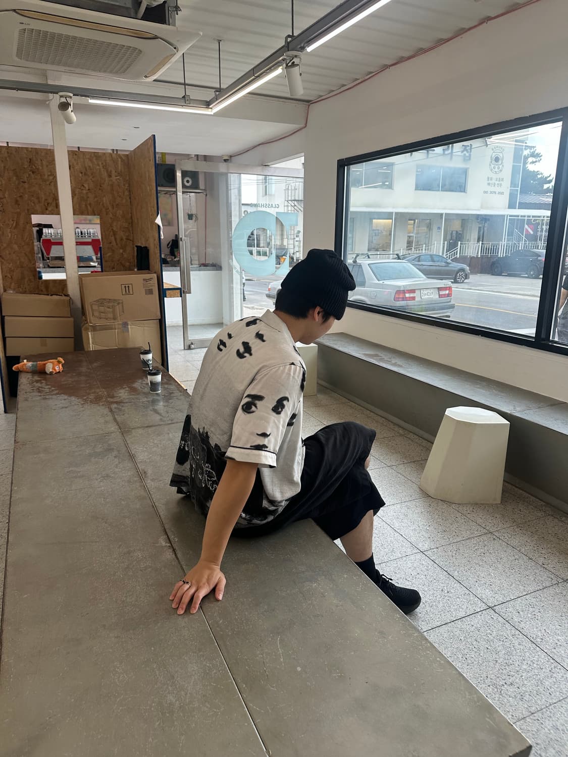 라스벳 숏 슬리브 셔츠 (xl) 상품이미지5