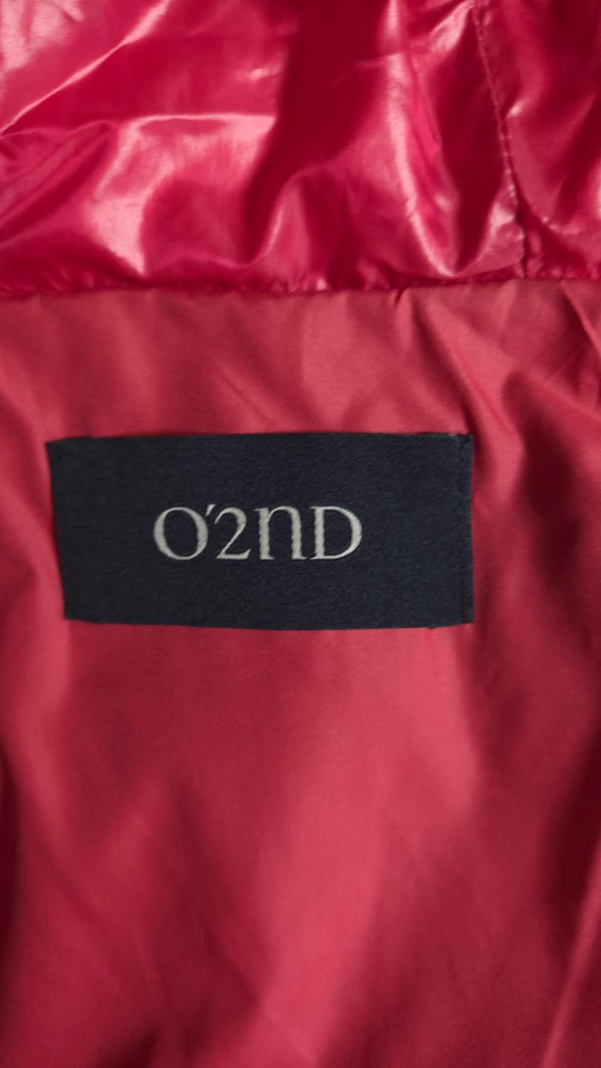 한섬 오즈세컨 2024 구스다운 후드  패딩 베스트 44~55 상품이미지9