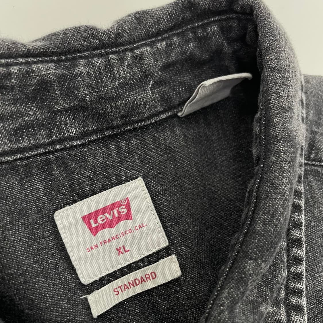 리바이스 스냅단추 데님셔츠 상품이미지5