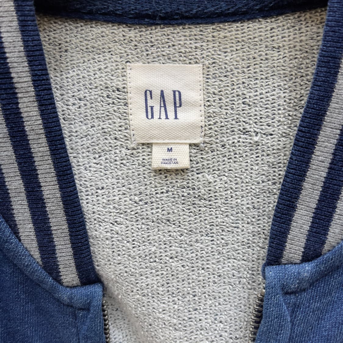 ​GAP 갭 빈티지 인디고 베이스볼 자켓 상품이미지3