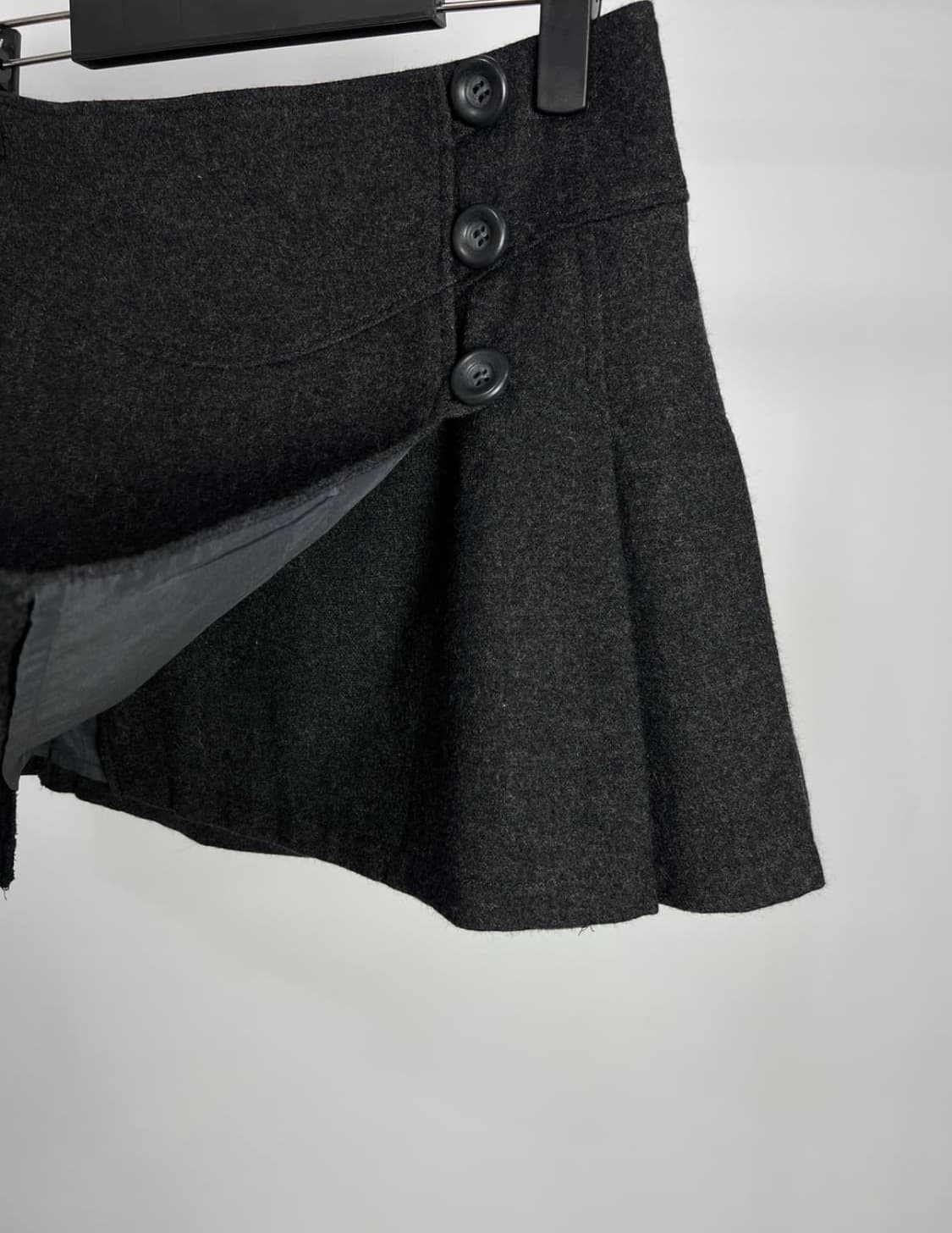 [JILLSTUART] 버튼 울 랩스커트 상품이미지3