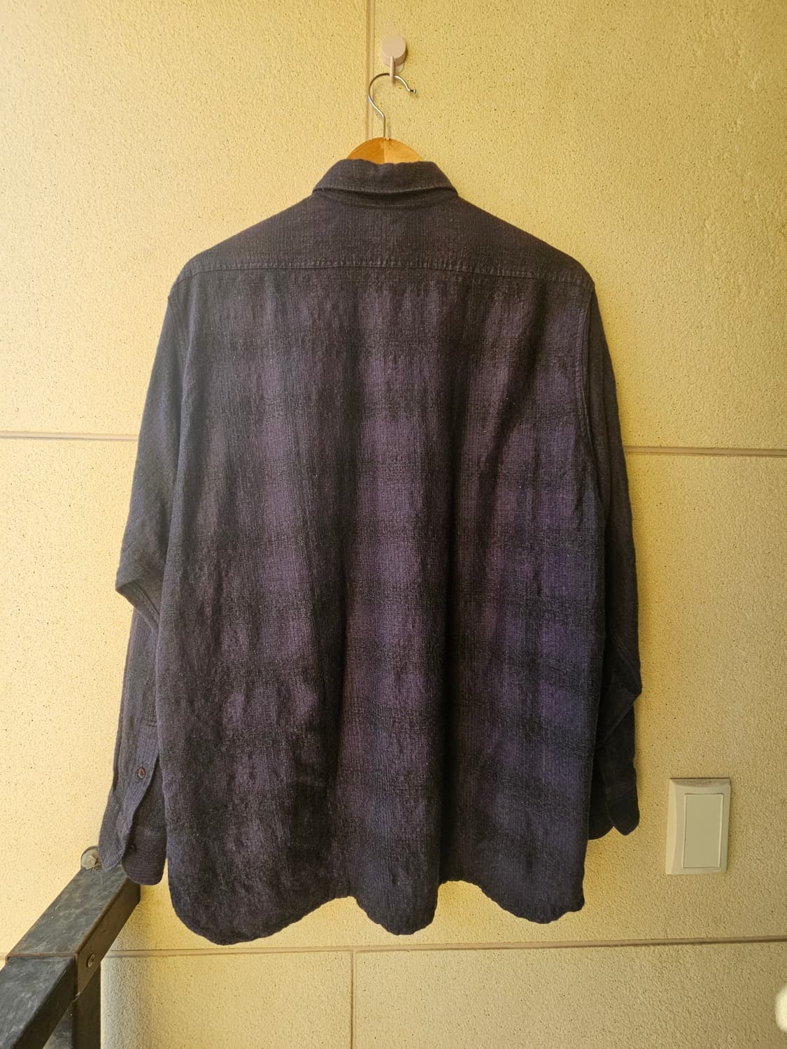 (1) 코모리 21aw 울 실크 워크셔츠 상품이미지3