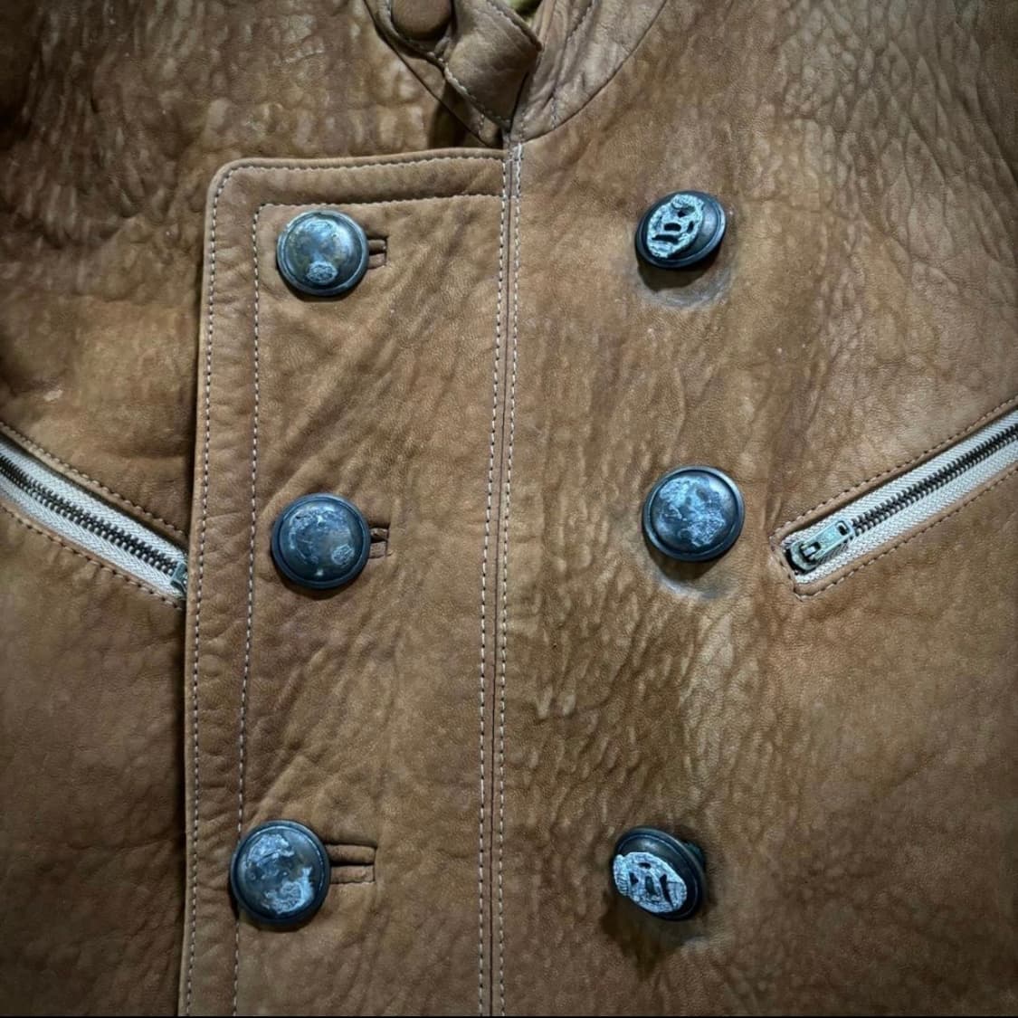 80‘s Marithe Francois Girbaud 레더 자켓 상품이미지7