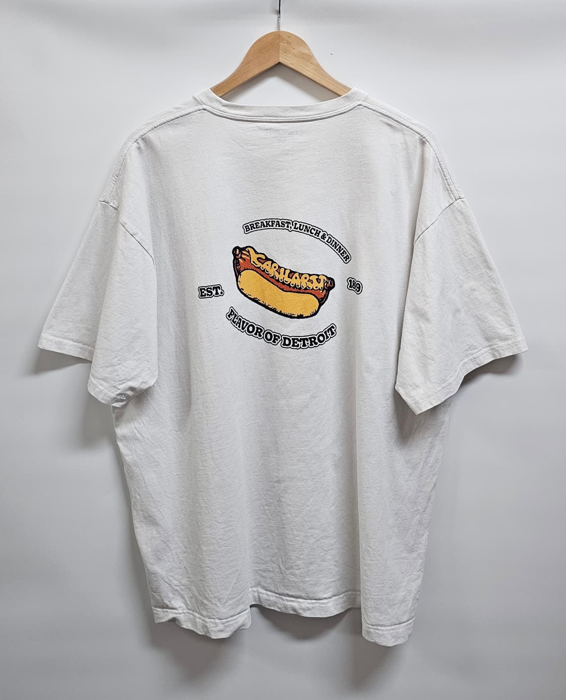 칼하트 WIP 플레이너 반팔티셔츠 2XL 상품이미지2