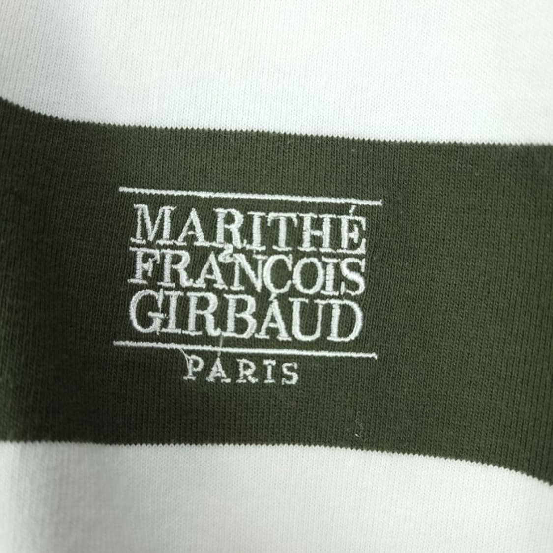 [마리떼프랑소와저버] 크롭 오버핏 스트라이프 긴팔 카라티 M19591 상품이미지7