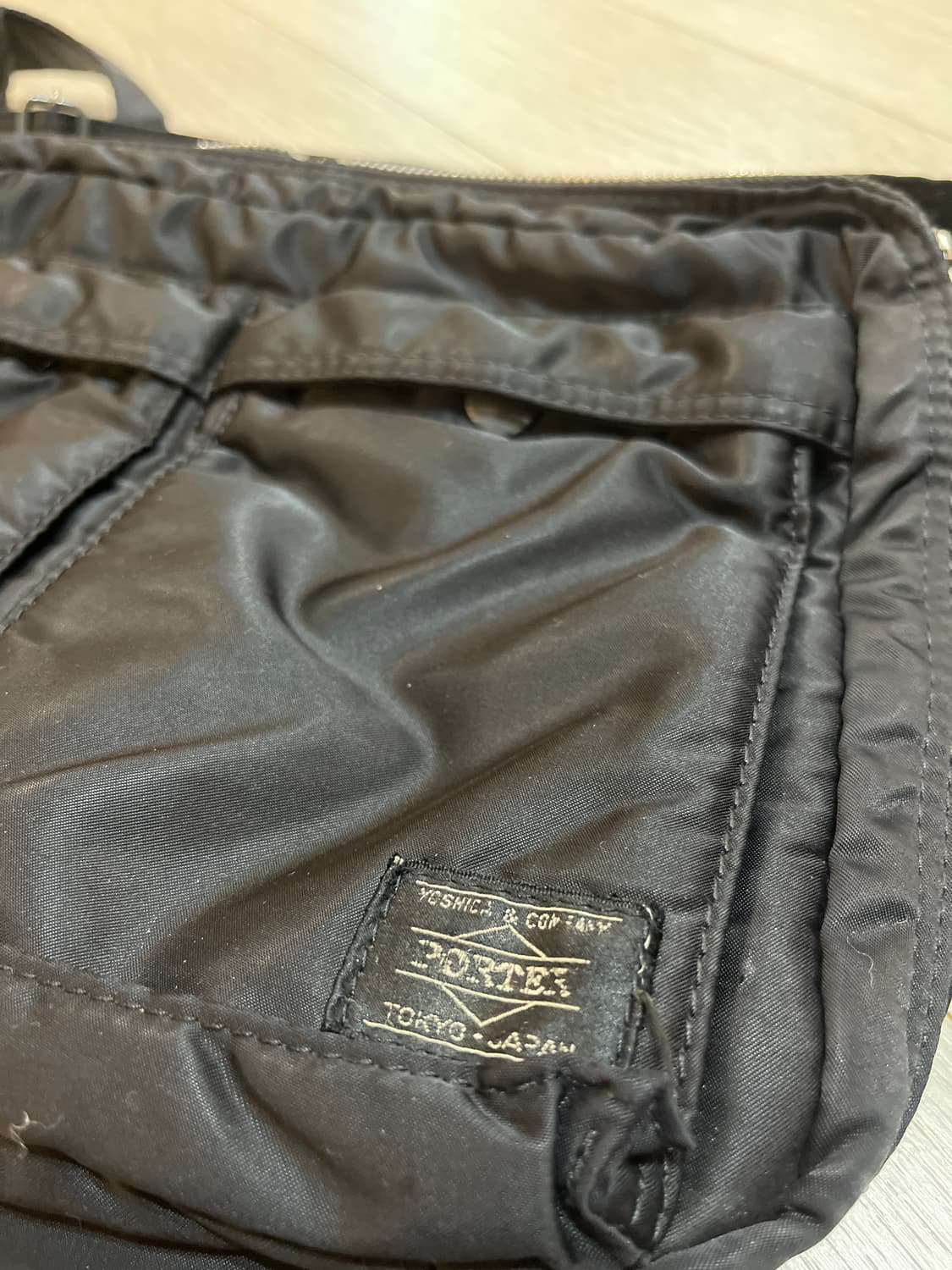 포터 탱커 크로스 라지 블랙 상품이미지5