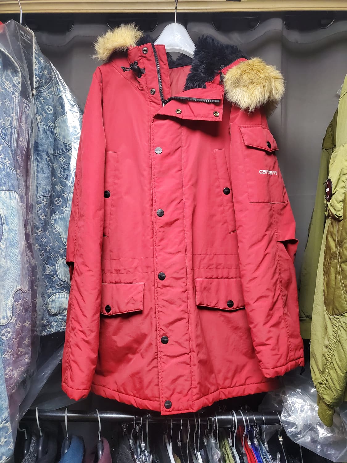 남녀공용 칼하트 패딩 상품이미지1