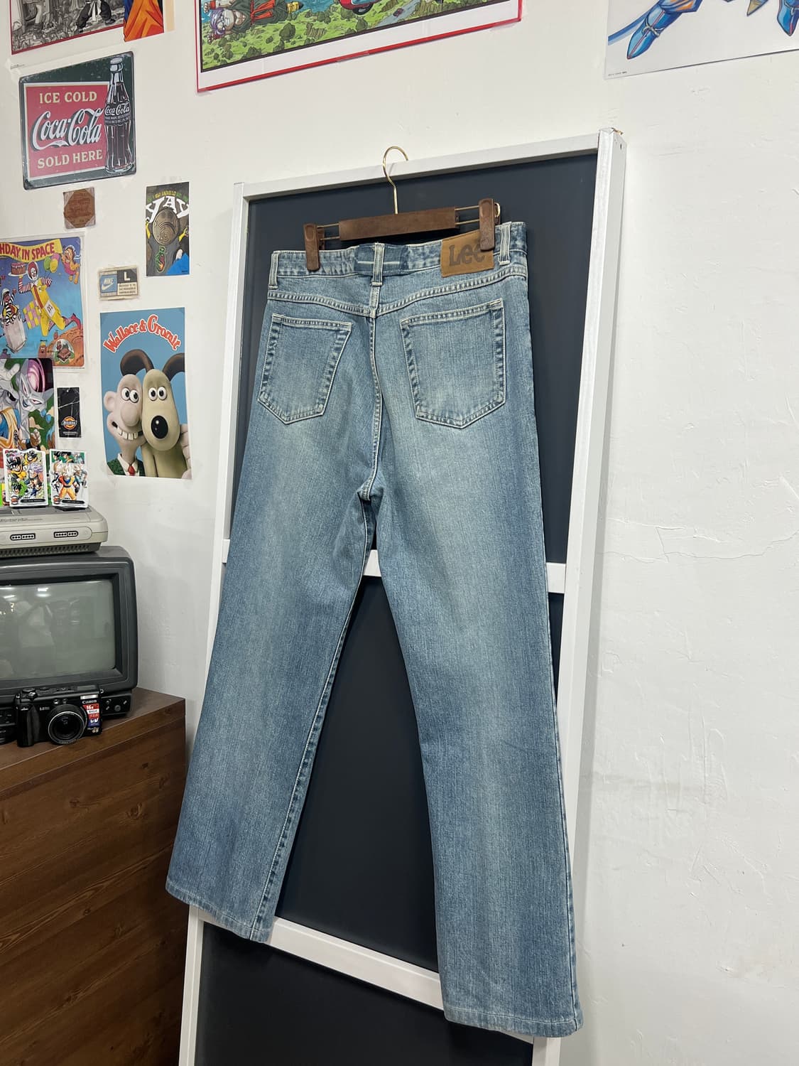 90s Lee 리 진스 라이더스 연청 데님 팬츠 상품이미지1