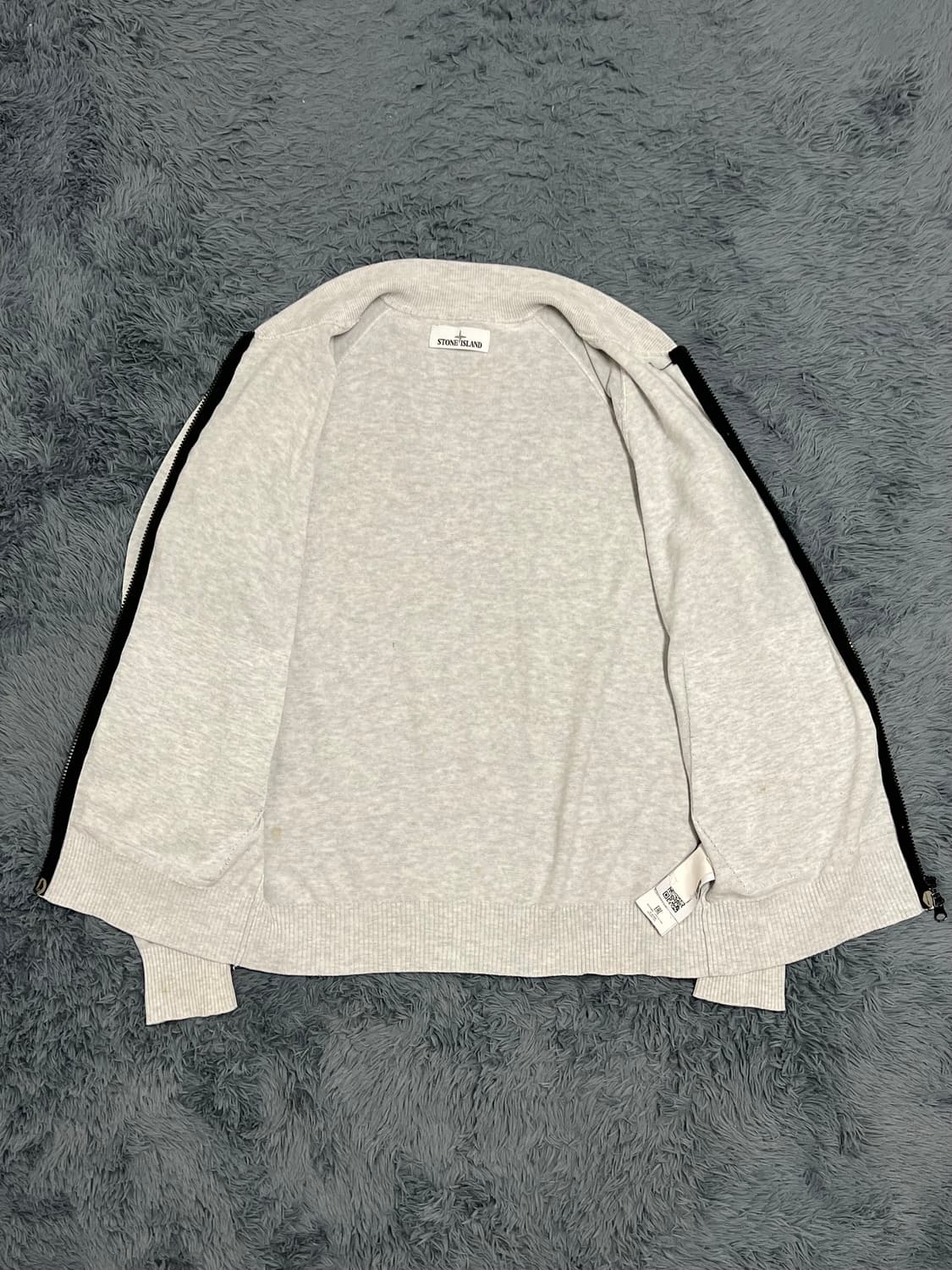 (정품)스톤아일랜드 그레니 니트집업 L 상품이미지4